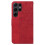 (Red) Flip Protective Case for Samsung Galaxy S25 2
