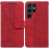 (Red) Flip Protective Case for Samsung Galaxy S25 4