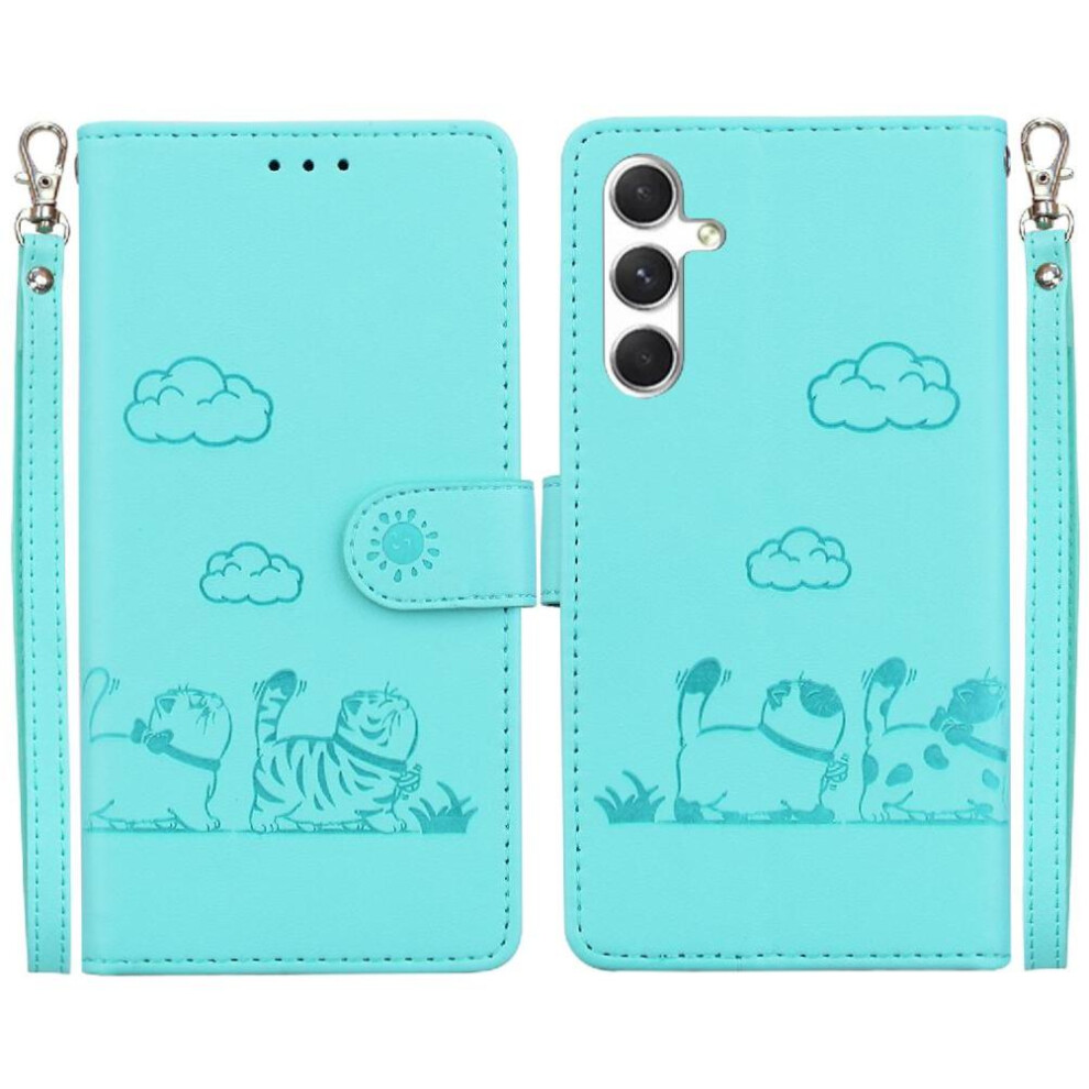 Photos - Case  Flip  Compatible with Samsung Galaxy S25 Plus(Green)