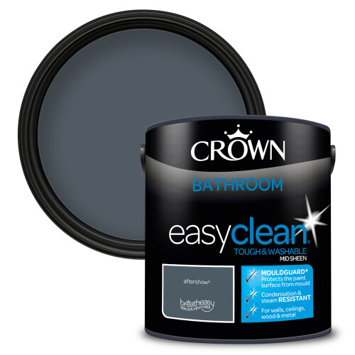 Crown (Aftershow) Crown Easyclean Bathroom Mid Sheen 2.5L