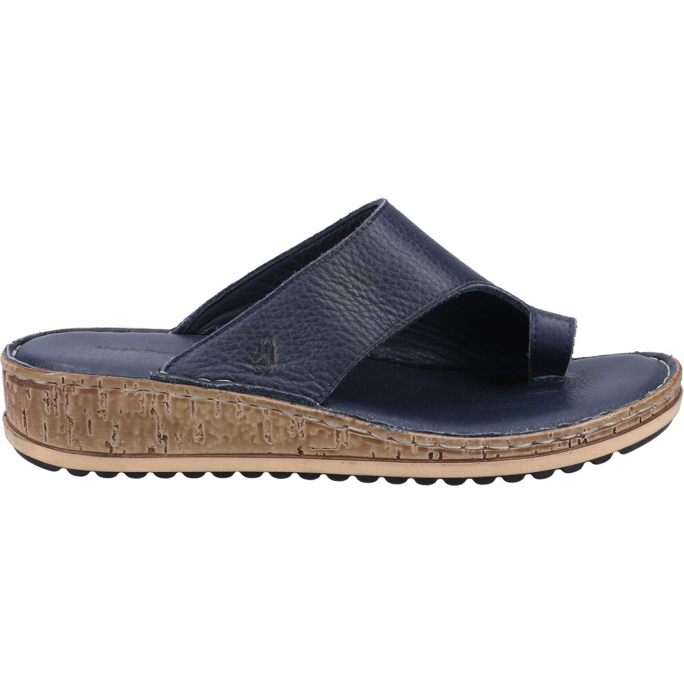 (UK 5) Hush Puppies ELISSA Womens Sandals Navy