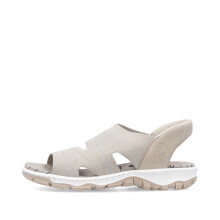 (UK 4 / EU 37) Rieker 68895-64 Womens Sandals Beige