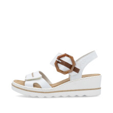 Sandali con Zeppa Rieker - Bianco