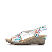 (UK 4) Rieker 624H6-91 Womens Sandals Multi