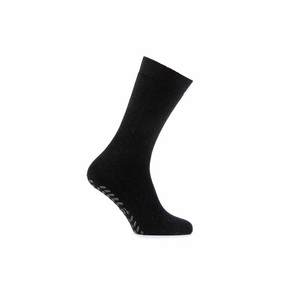 Totes Isotoner THERMAL ORIGINAL SOCK Mens Socks Black