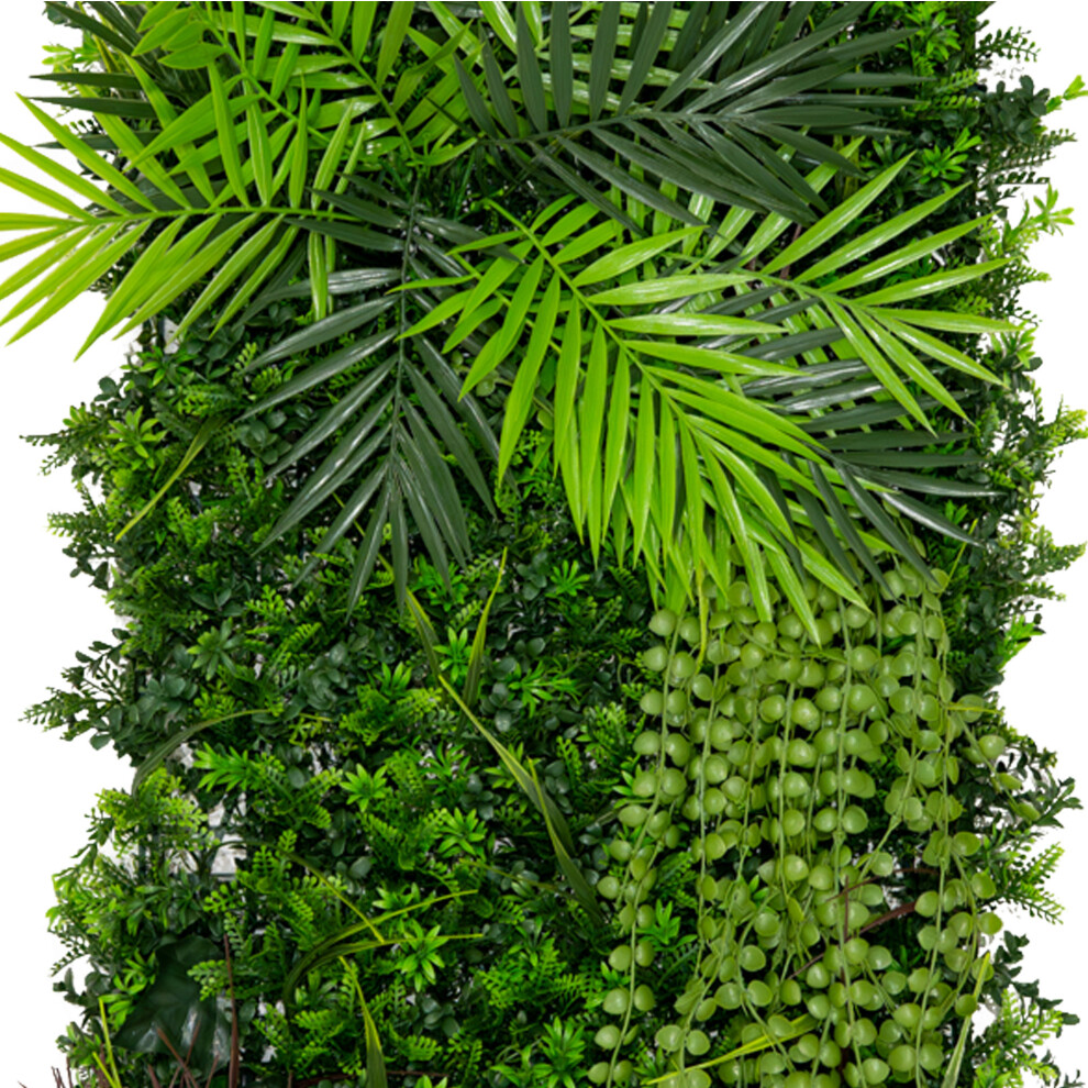 (Alina 50cm X 150cm (2 Pack)) Artificial Plant Wall Tiles