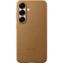 Coque per Samsung Galaxy S25 in Pelle Originale Kindsuit Samsung Dorata