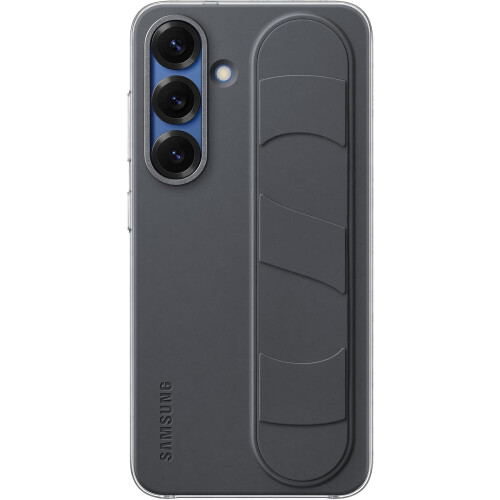 Samsung Coque - Samsung - Galaxy S25 - Noir - Fonction Support - Éco-responsable