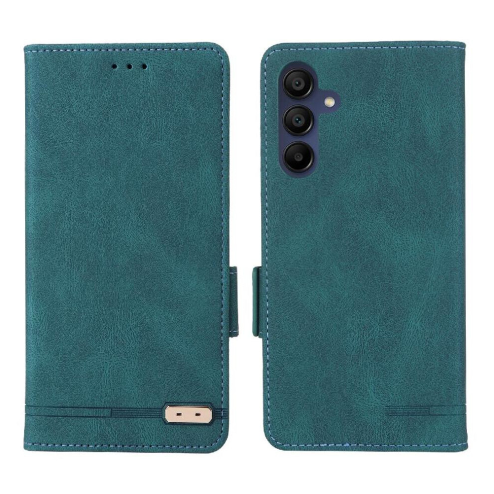 (Green) Flip Case Compatible With Samsung Galaxy A16 Card Holder Cover Kickstand With Buckle Magnetic Wallet Green 764549332892