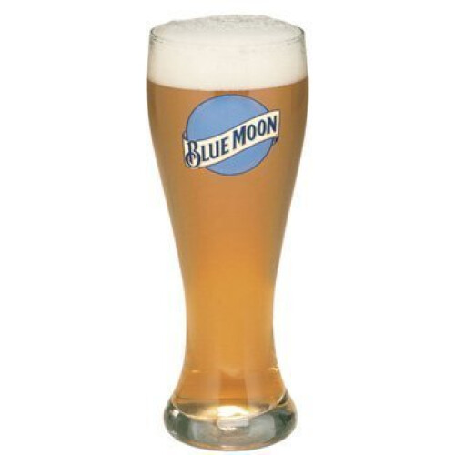 Blue Moon 16 Oz Pilsner-Bierglas, 2er-Set