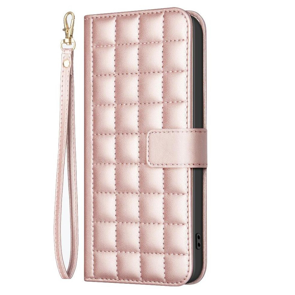 (Pink) Flip Case For Nokia C32 Pu Leather Wallet Business Simple Style Card Slots Holder Protective Pink 764549335565