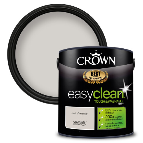 Crown (Dash of Nutmeg) Crown Easyclean Matt Emulsion 2.5L