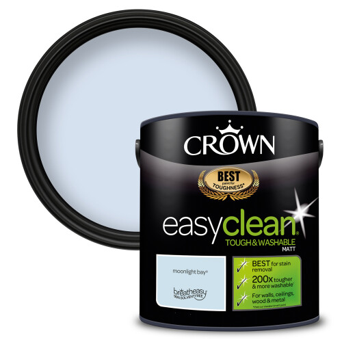 Crown (Moonlight Bay) Crown Easyclean Matt Emulsion 2.5L