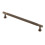 (224mm Handle) Antique Brass Cabinet Pull Reeded 1