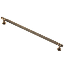 (320mm Handle) Antique Brass Cabinet Pull Reeded