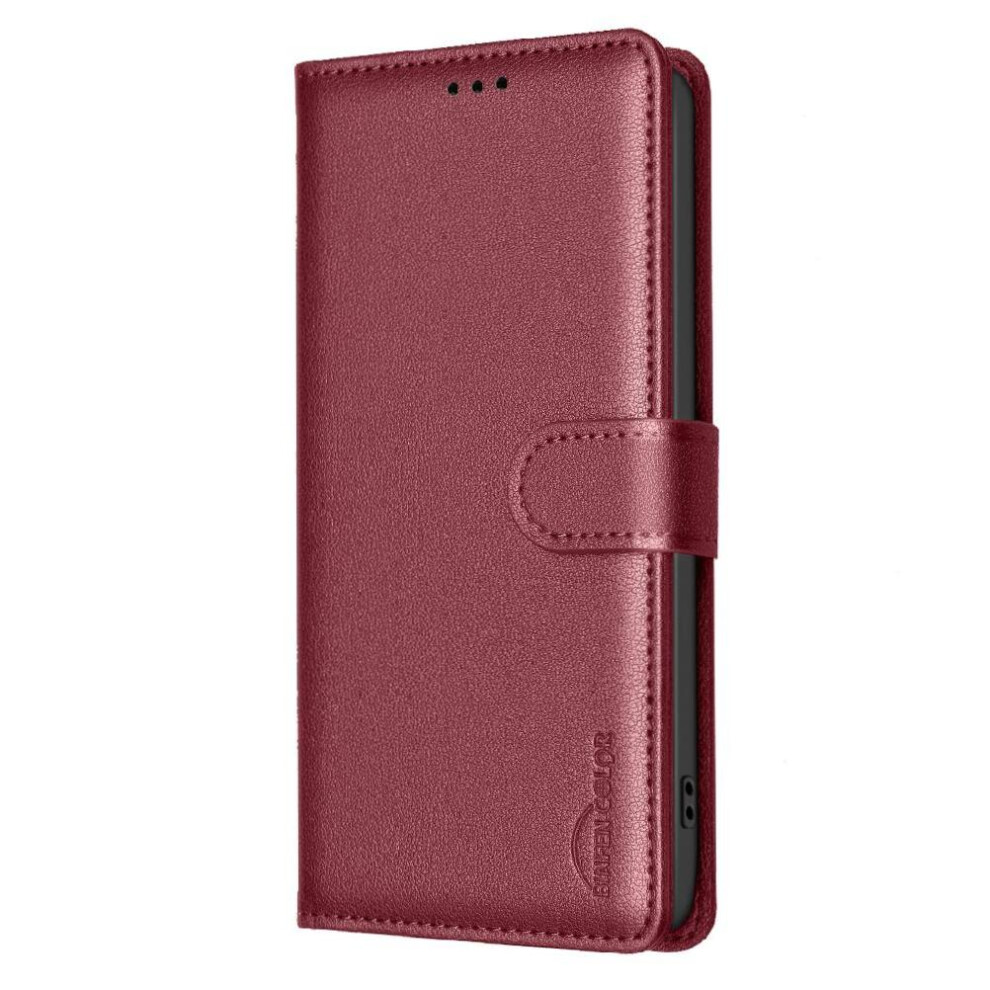 (Red) Flip Case For Motorola Moto E13 4G Wallet Pu Leather Rfid Blocking Card Holder Kickstand Magnetic Red 764549343966