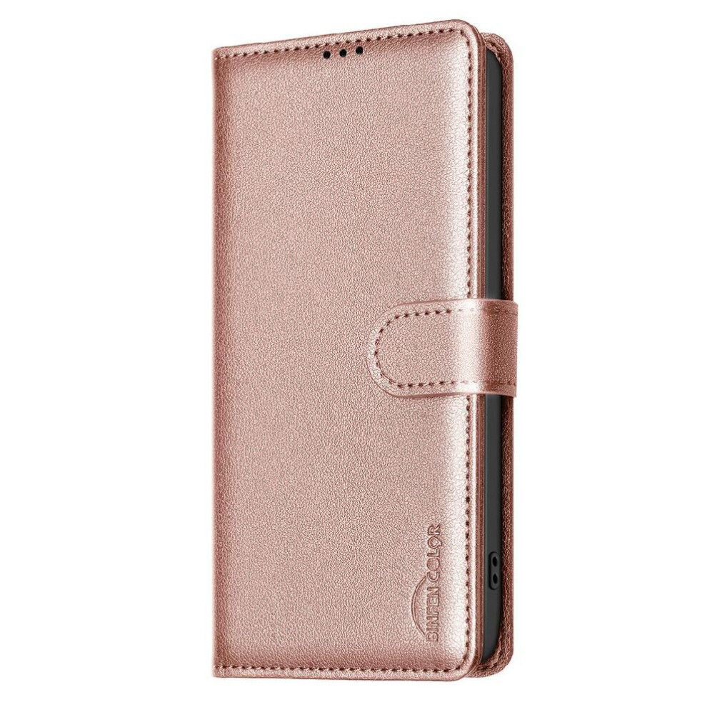 (Gold) Flip Case For Motorola Moto E13 4G Wallet Pu Leather Rfid Blocking Card Holder Kickstand Magnetic Gold 764549343973