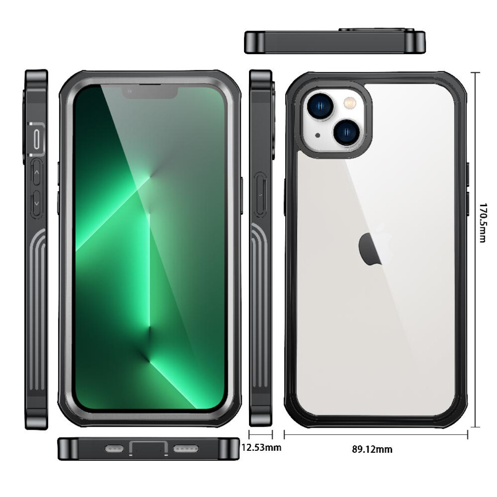 (Black) Case Case Compatible With Iphone 14 Plus Drop Black 764549349005