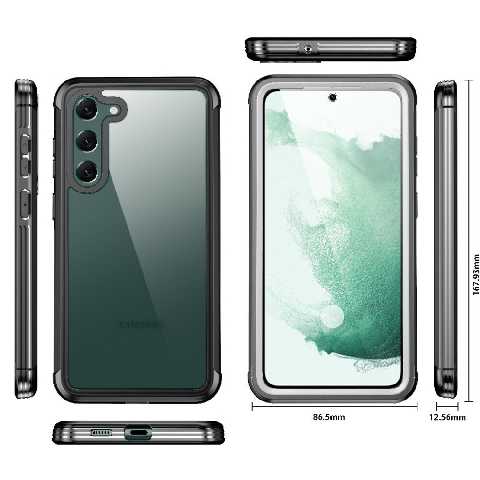 (Black) Case For Samsung Galaxy S23 Plus Pet Protective Black 764549349159