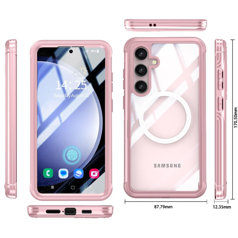 (Pink) Case Case Compatible With Samsung Galaxy S24 Pink 764549349234