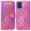 (Pink) PU Case Compatible with Motorola Moto E13 Wallet 6