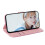 (Pink) PU Case Compatible with Motorola Moto E13 Wallet 3
