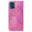 (Pink) PU Case Compatible with Motorola Moto E13 Wallet 4