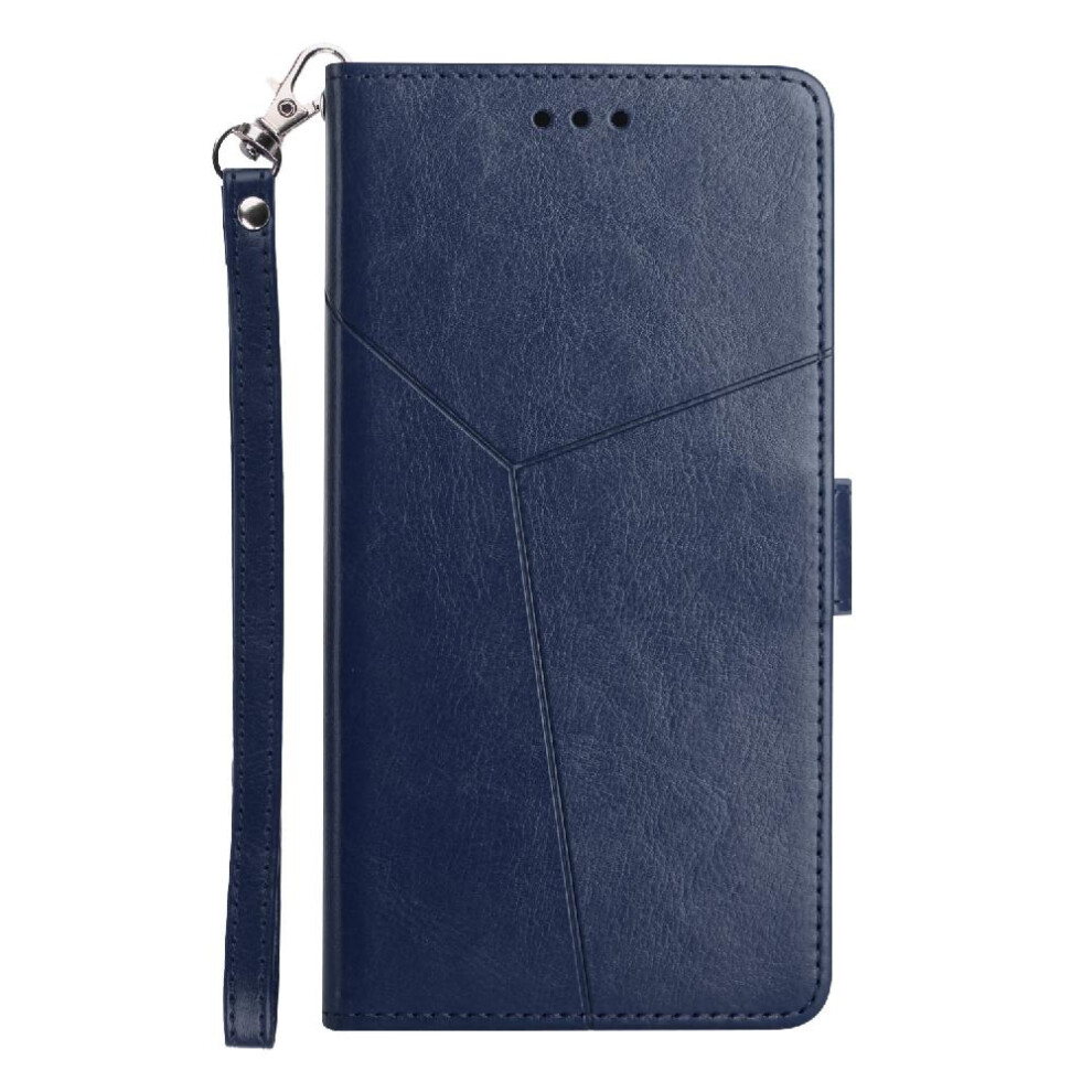 (Blue) Pu Case Compatible With Samsung Galaxy S24 Ultra Blue 764549351817