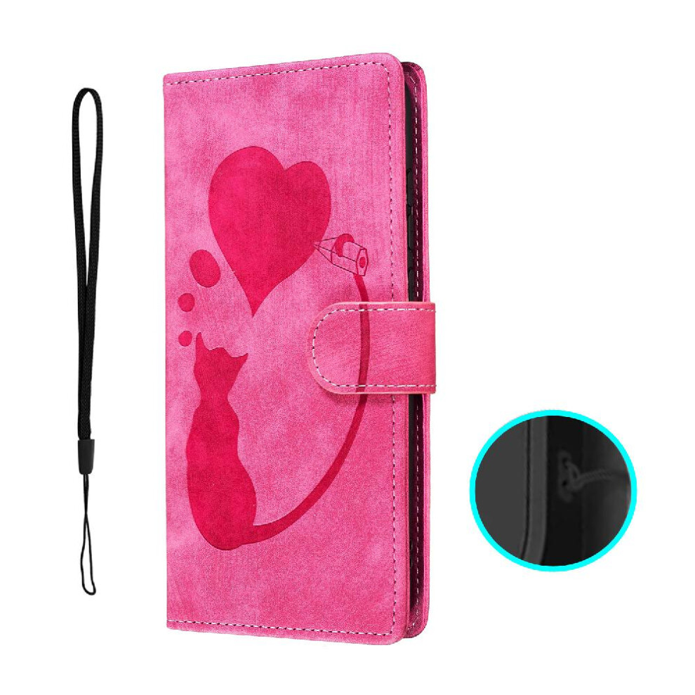 (Red) Flip Case Compatible With Samsung Galaxy S24 Red 764549352234