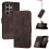(Brown) Pu Case Compatible With Samsung Galaxy S24 Ultra 1