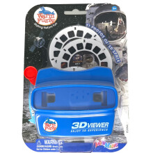 WARM FUZZY Toys 3D Kijker (Ruimte) - Kijker voor Kinderen & Volwassenen, Retro Speelgoed, 3D Schijf Kijker