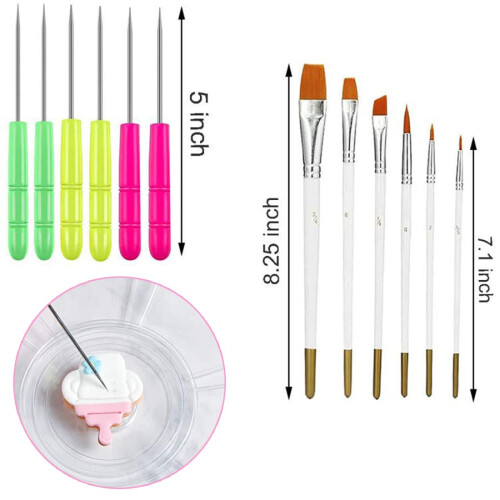 Kit de Decoração de Biscoitos com Plataforma Giratória e Acessórios 1