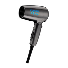 Conair Travel Hair Dryer with Dual Voltage 1875W Compact Hair Dryer with Folding Handle Travel Blow Dryer