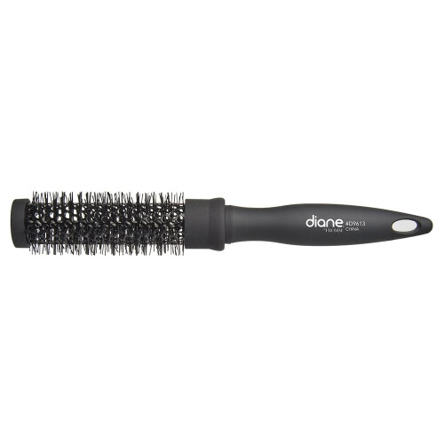 Diane Thermal Round Charcoal Brush, 1 Inch
