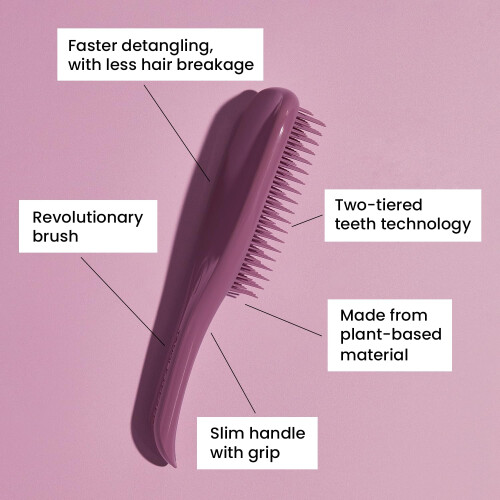 Tangle Teezer Tangle Teezer The Ultimate Detangler Βούρτσα Φυτών για Ξηρά και Βρεγμένα Μαλλιά, Γαλάζιο Μωβ 1