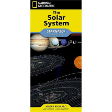 National Geographic Maps NGMRE01021309B Space Stargazer Folded Map