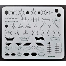 Oganic Chemistry Stencil Tegning Moleculetemplate