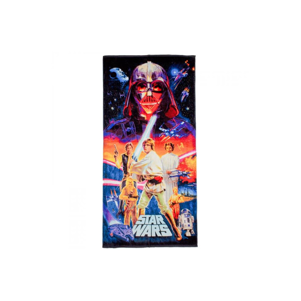 Star Wars 882531 Movie Poster Beach Towel