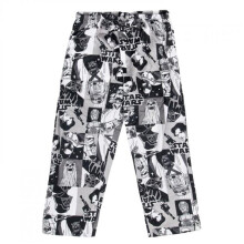 Star Wars 880124-small-28- Star Wars Black & White Comic Panels Sleep Pants - Multi Color - Small - 28-30