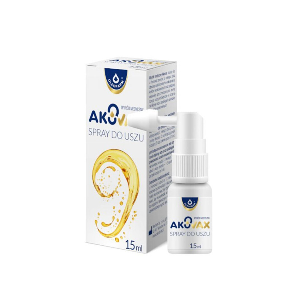 Akuvax, ear spray, 15 ml