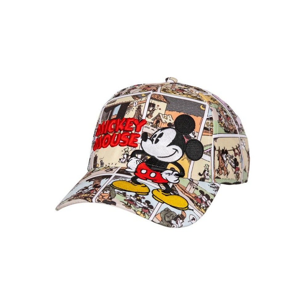 Disney 816720 Mickey Mouse Comic Baseball Hat