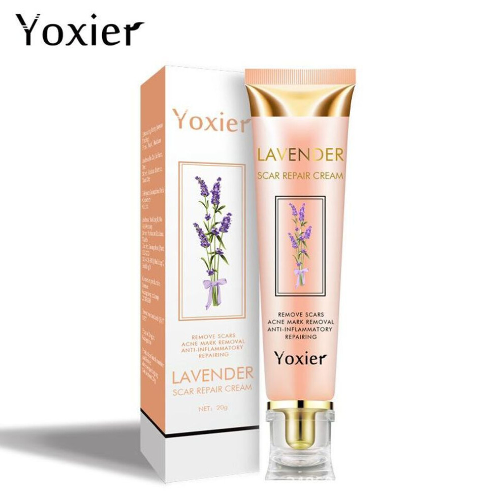 (as the picture, 20g) Yoxier Repair Scar Cream Acne Scar Stretch Marks Skin Care Pigmentation Corrector Anti-allergic Calm Whitening Face Cream