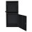 Parcel Post Drop Box XL Black Steel Lockable Letter Package Mail Wall Mount 4