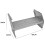 Metal Staircase Additional Step Adjustable Height Galvanised Steel 60cm / 600mm 5