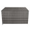 Rotan Kussen Opbergbox 582 L - Grijs 4