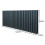 Ovale Kolomradiator - 600mm x 1440mm - Grijs 5