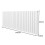 Ovale Kolomradiator - 600mm x 1440mm - Wit 5