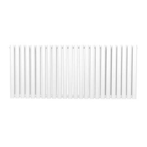 Ovale Kolomradiator - 600mm x 1440mm - Wit 1