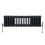 Traditionel 3-søjlet radiator - 300 x 1012 mm - Antracitgrå 2
