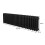 Radiador Tradicional 3 Columnas Horizontal Negro 30x119.2cm 5